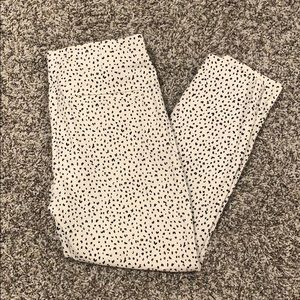 Old Navy Snow Leopard Pixie Pant